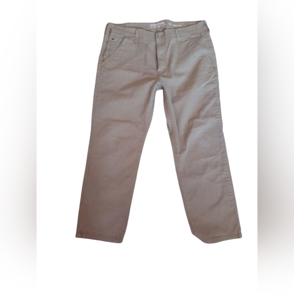 Signature By Levi Strauss & Co S67 Athletic Khaki Denim Pants - Picture 7 of 8